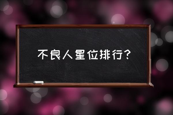 不良人3哪些人物值得培养 不良人星位排行？