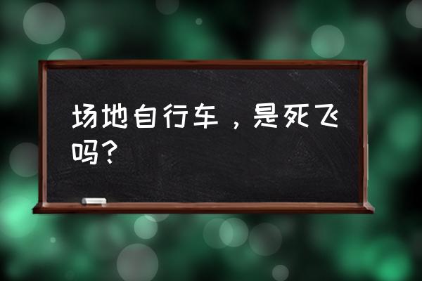 场地自行车规则 场地自行车，是死飞吗？