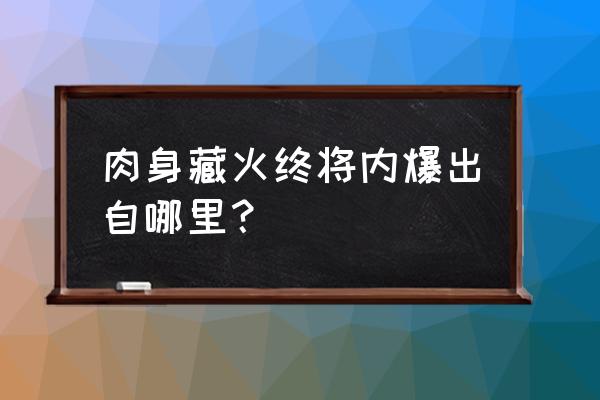 英雄联盟铸星龙王索尔背景故事 肉身藏火终将内爆出自哪里？